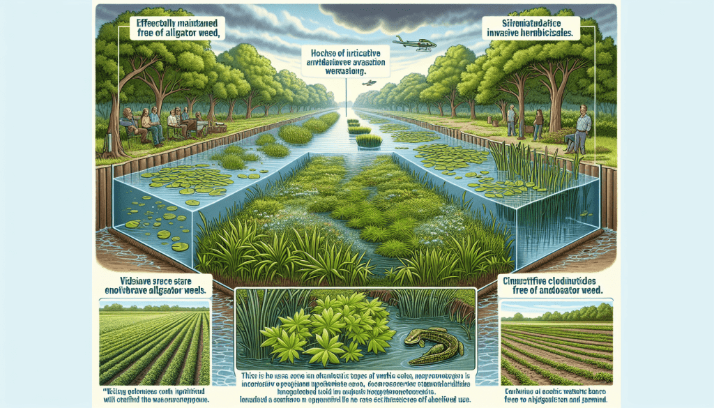 The Benefits Of Using Herbicides To Control Alligator Weed